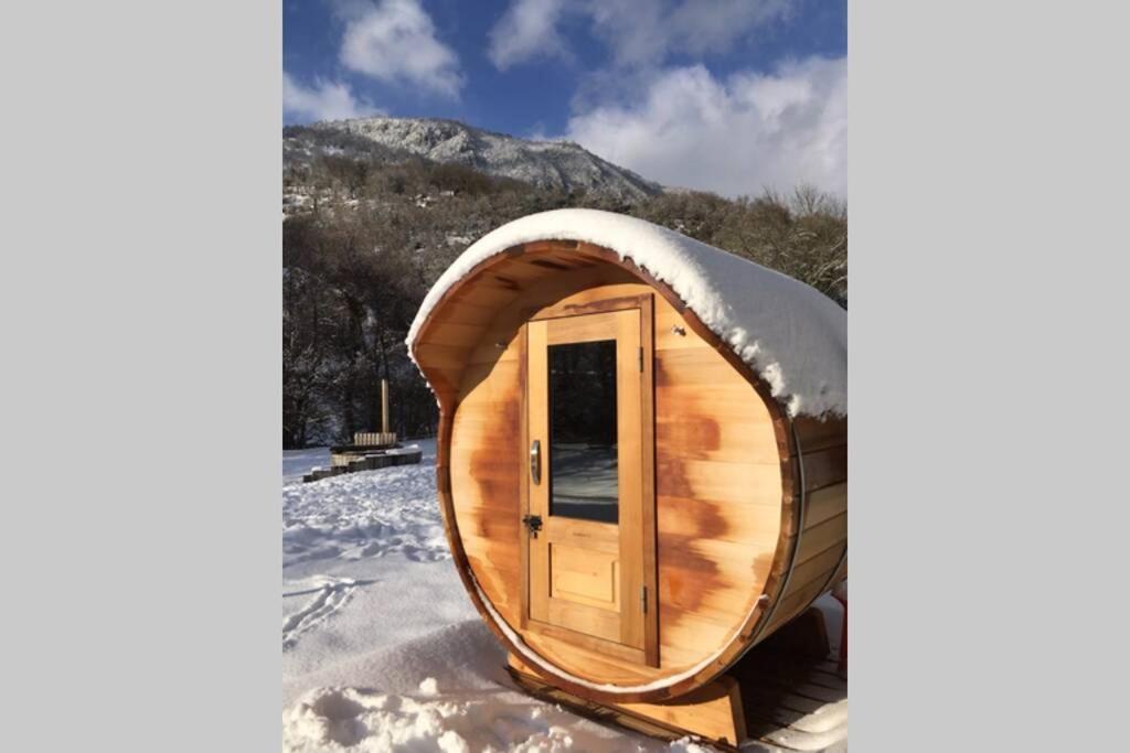 Chalet Le Fario, Bain Nordique Frechet-Aure Exteriér fotografie